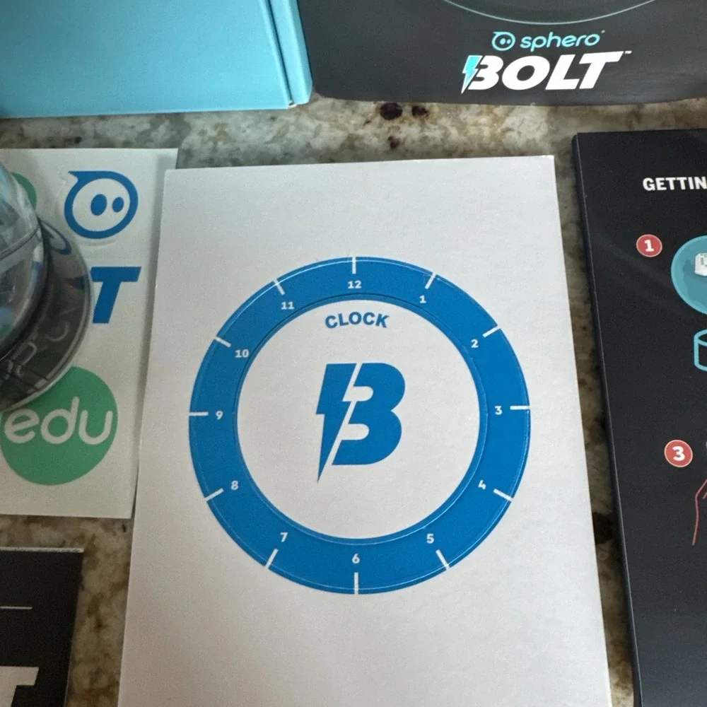 Sphero BOLT K002 Coding & AI Learning Robot Ball App Enabled Robot w/Charger Box